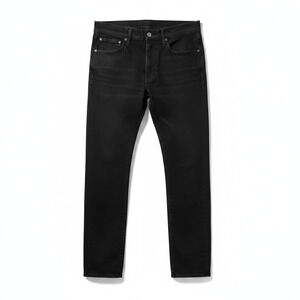 Levis Mens 514 Straight Fit Mid Rise Jeans Black 34x32 WaterLess Workwear Casual